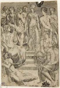 Minerva con le arti e le scienze